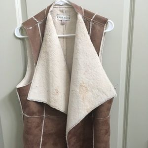 Faux Suede Vest